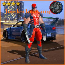 Super Wolf Hero Rope Hero Gangstar Crime icon