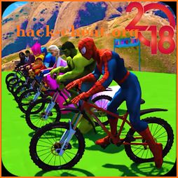 Superhero Bmx Stunt Racing icon