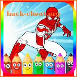 Superhero Coloring icon