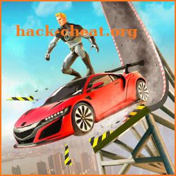 Superhero GT Racing Car Stunts : Ramp Car Games icon