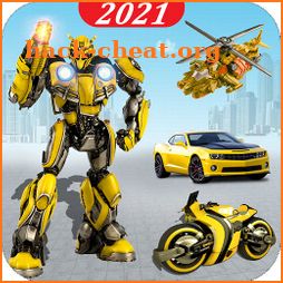 Superhero Robot Action Car Game: Robot Transform icon