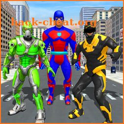 Superhero Robot Family Simulator icon