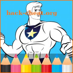 Superheros Coloring icon