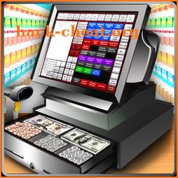 Supermarket Cash Register - Girls Cashier Games icon