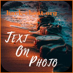 Text On Photo icon