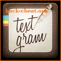 Textgram - write on photos icon