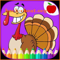 Thanksgiving Coloring Book icon