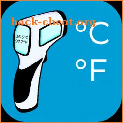 Thermometer : Forehead Temperature Reader icon