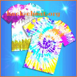 Tie Dye Clothes Summer icon