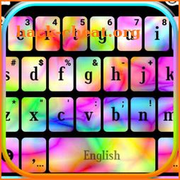 Tie Dye Swirls Keyboard Theme icon