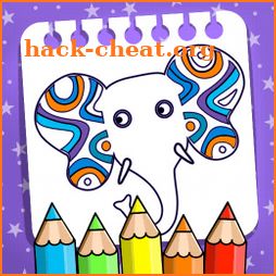 Tinga Coloring Book 🐘 Free icon