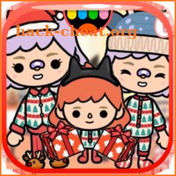 Toca life World Christmas Guia icon