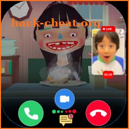 toca life's kitchen talk Video Call + Chat icon