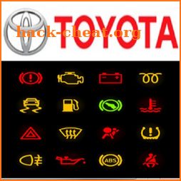 TOYOTA DASHBOARD WARNING LIGHTS icon