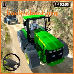 Tractor Trolley Simulator Cargo 3D Tractor Drive icon