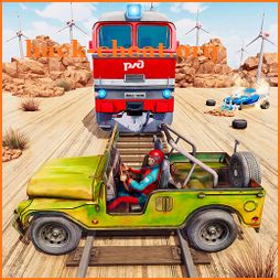 Train Demolition Derby: Car Crash Destruction 2021 icon