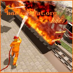 Train Station Rescue-Firefighter Truck Driver 2019 icon