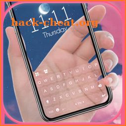 Transparent Sky Keyboard Background icon