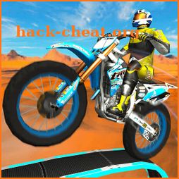 Tricky Bike Stunt Racing Tricks Impossible Tracks icon