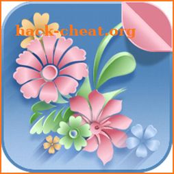 TSF NEXT ADW Nova LAUNCHER 3D PAPER FLOWERS THEME icon