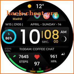 TVV Sport Digital Watch Face icon