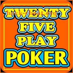 Twenty-Five Play Poker icon