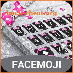 Twinkle Minnie Bowtie Keyboard Theme for WhatsApp icon