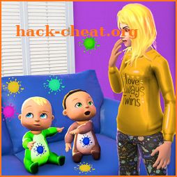 Twins Baby Mother Simulator! icon