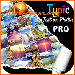 Typic Pro  :- Text on Photos icon