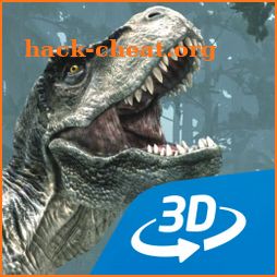 Tyrannosaurus rex educational VR 3D icon