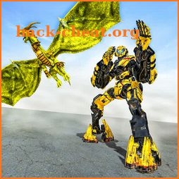 Ultimate Dragon Robot Transform Battle War Game icon