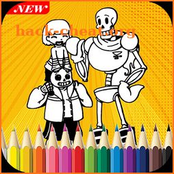 Undertale Sans Coloring Book icon