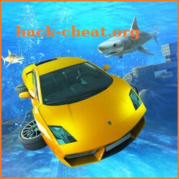 Underwater Stunts Car Flying Race icon