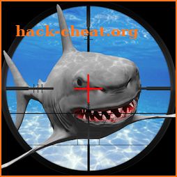 Underwater Tiger Shark Attack FPS Sniper Shooter icon