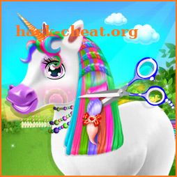 Unicorn Braided Hairstyle Makeover icon