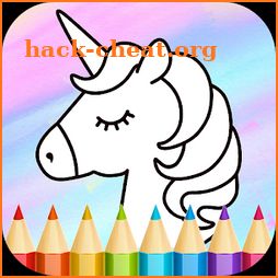 Unicorn Coloring Book icon