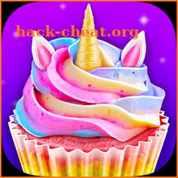 Unicorn Food - Sweet Rainbow Cupcake Desserts icon