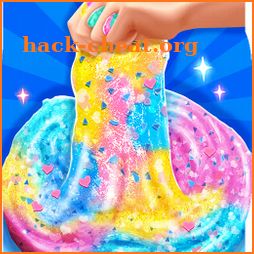 Unicorn Glitter Slime - Fluffy Slime Maker icon