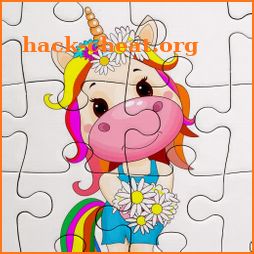 unicorn jigsaw puzzle 2021 icon