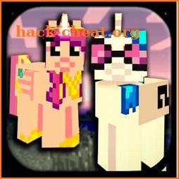 Unicorn Mod Craft Skins Unicorn World icon