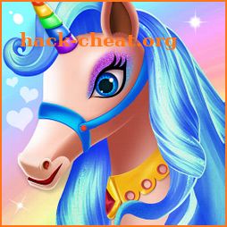 Unicorn Pony Horse Care Game icon