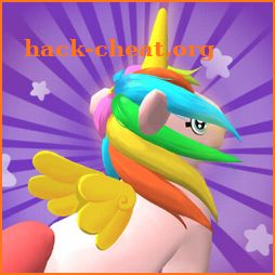 Unicorn Run 3D icon