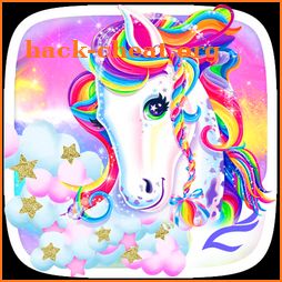 Unicorn Shiny Rainbow Theme icon