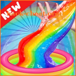 Unicorn Slime Simulator-Satisfying Slime Maker icon