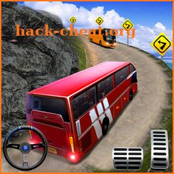 Uphill Off Road Bus Driving Simulator - Bus Games icon