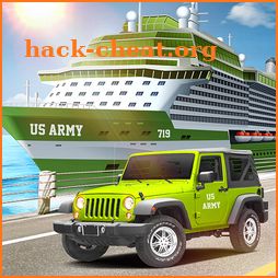 US Army Car Transport: Cruise Ship Simulator Games icon