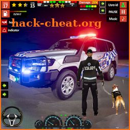 US Police Car Simulator 3D icon