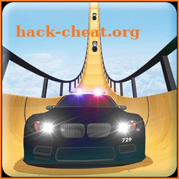 US Police Mega Ramp Car Stunt: Police Cop Car Ramp icon