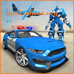 US Police Robot Car - Police Plane Transport Ship icon