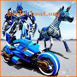 US Police Robot Horse Game - Transforming Robots icon